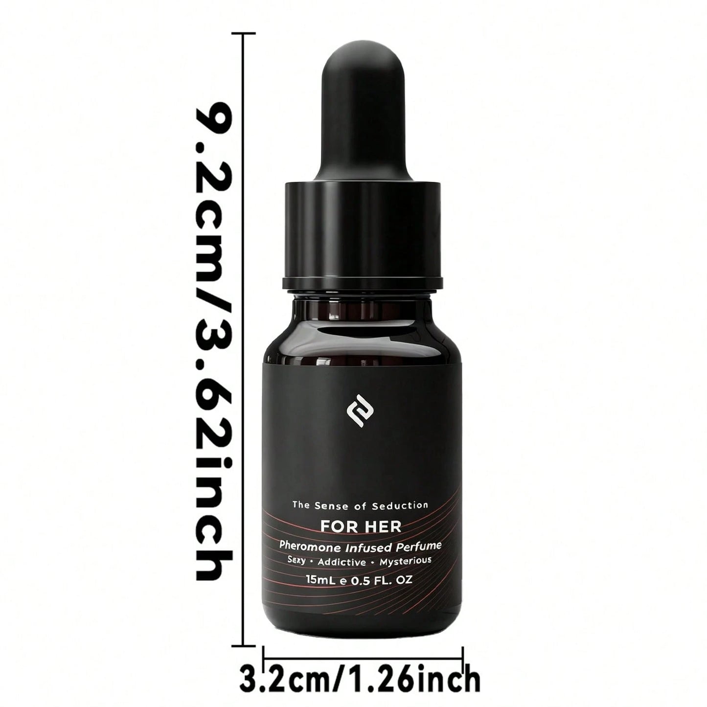 1pcs GDOA Pheromones Perfume For Women – The Original – Long-Lasting Women's Fragrances With Jasmine And Rose – Sweet & Spicy Aroma – Vegan & Cruelty-Free – 15ml/0.50 Fl.Oz,Suitable For Women's Daily