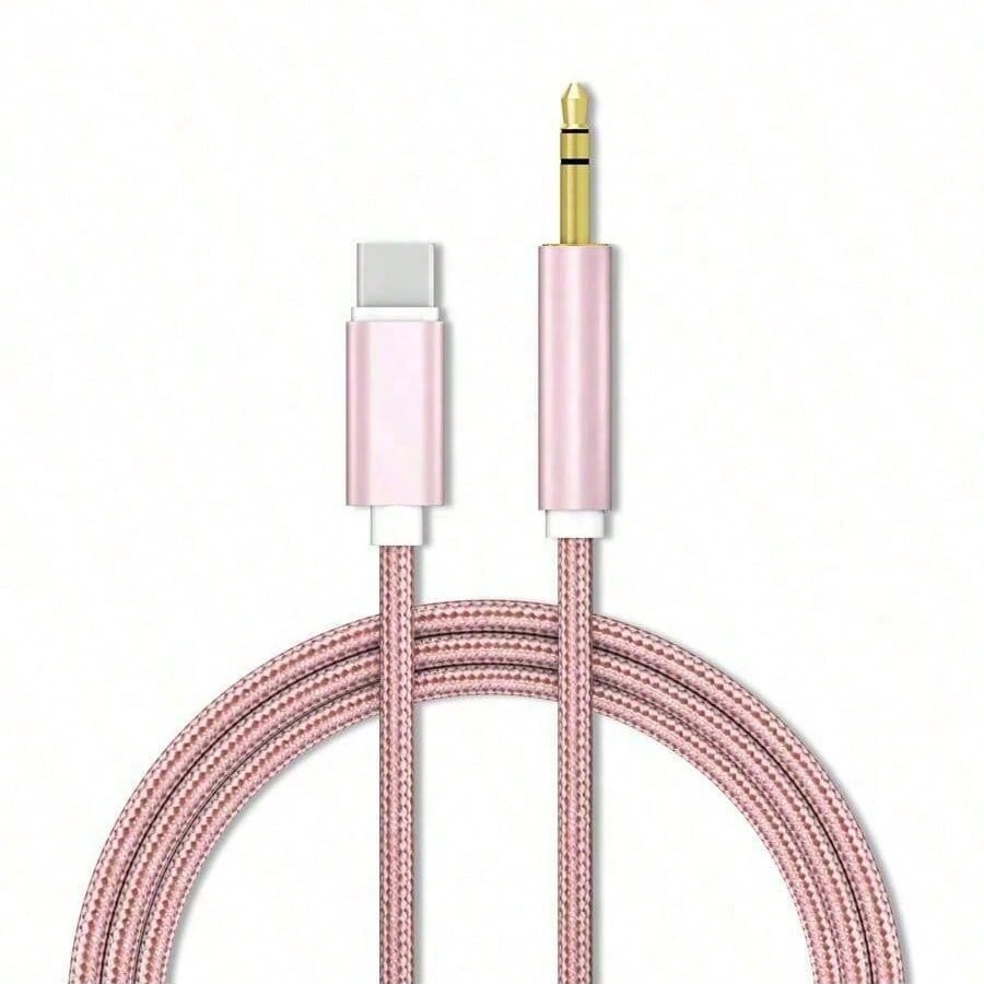 3.5mm AUX Stereo Audio Cable Adapter For Car Home Stereo/Speakers/Headphones, Compatible With IPhone 15 Pro Max/15 Pro/15 Plus/15, S25/S24/S23/S22/S21/S20 Ultra Plus Car Audio Connector