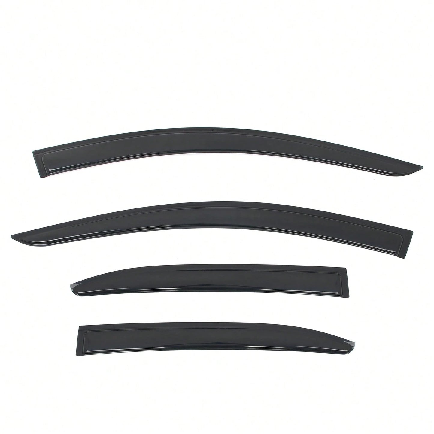 4PCS Tape On Window Visors Compatible With Toyota Corolla Sedan 2020-2026 Acrylic Smoke/Tinted Rain Guards Auto Upgrade Car Accessories