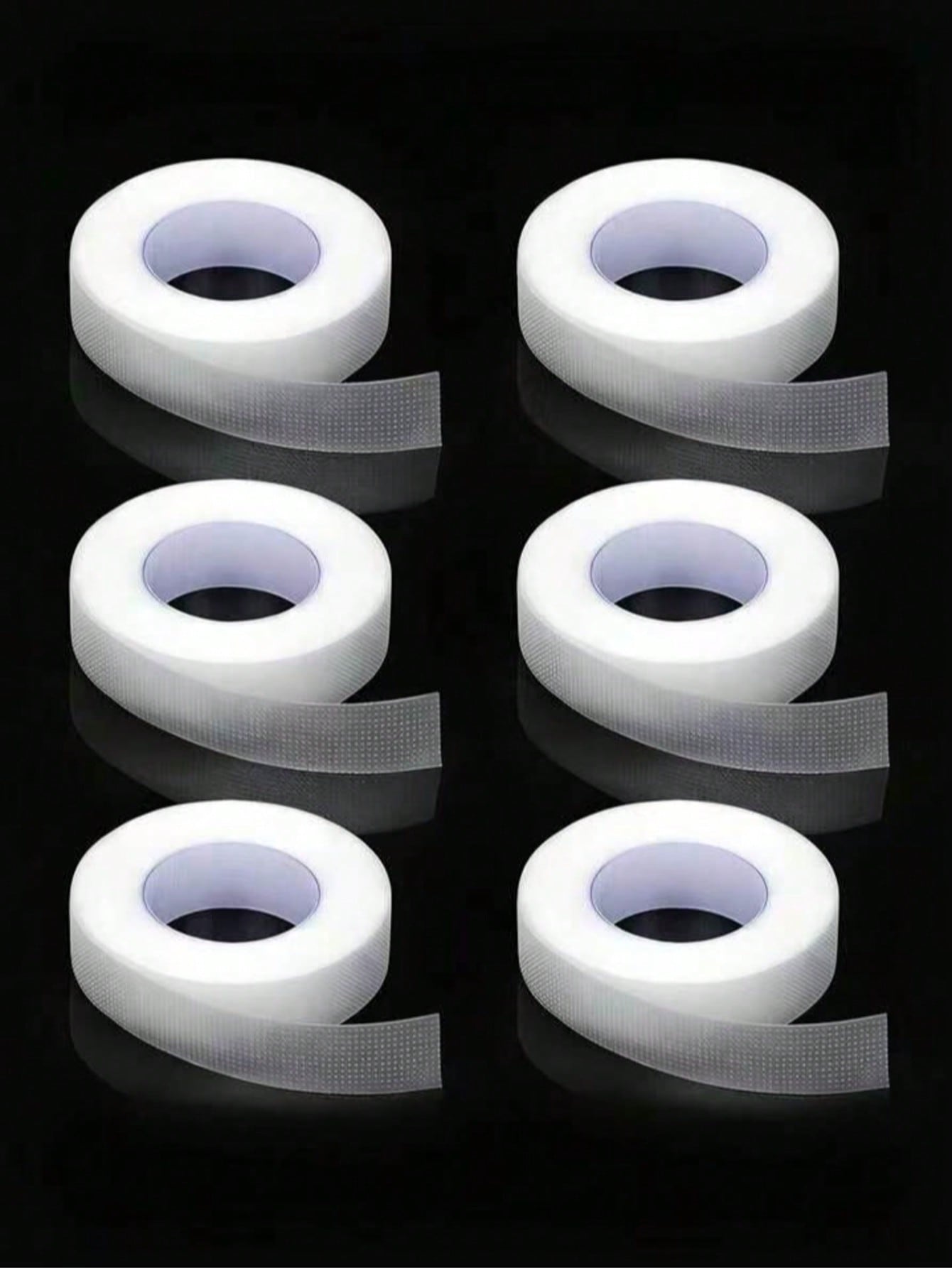6 Rolls PE Eyelash Extension Tapes, Mini Transparent PE Tapes, Lower Eyelash Tapes, Makeup Tools/Eyelash Tools