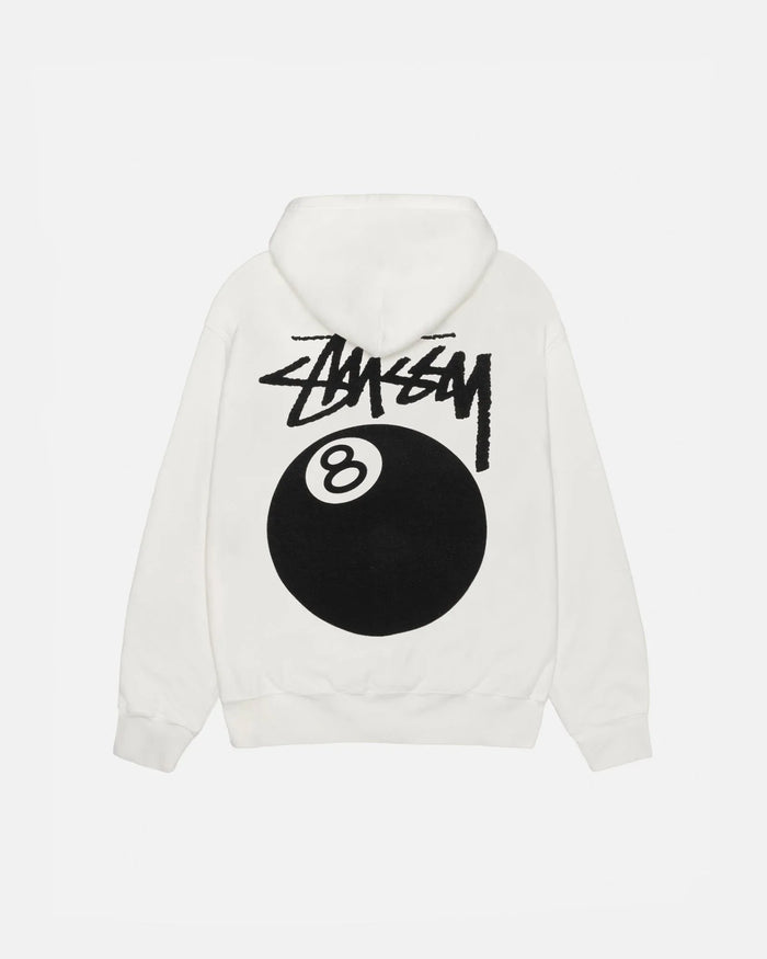 8 BALL ZIP HOODIE PIGMENT DYED - Four Street