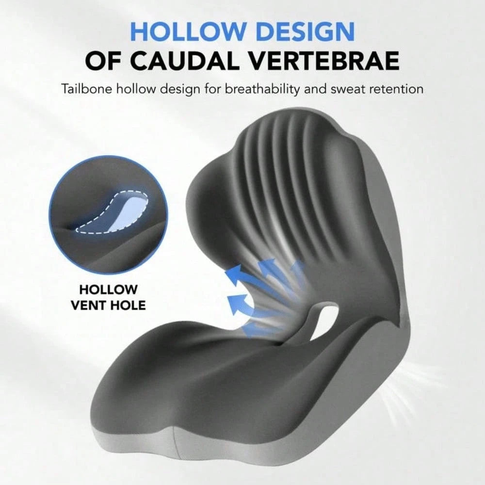 Car Seat Cushion For Office Chair, Soft Comfort Seat Pad For Driving & Daily Use, Medium Firm Feel, Portable Cushion For Home, Office & Travel