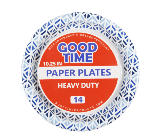 Good Time Heavy Duty Paper Plate 14ct - 10.25"