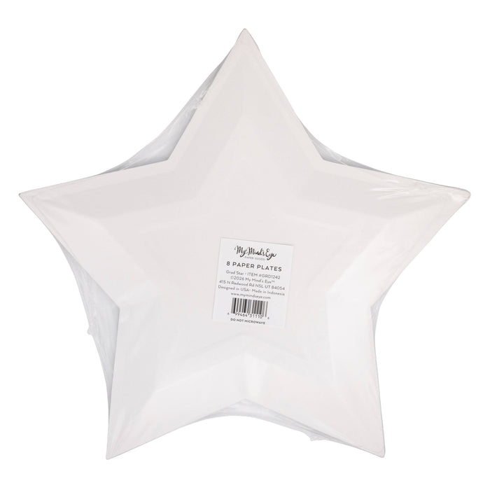Grad Star Shaped Plate