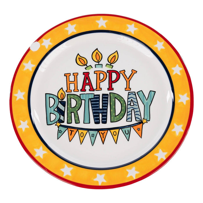 Happy Birthday Boy Plate