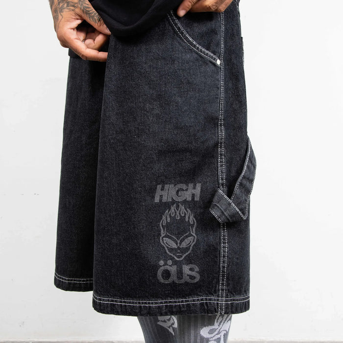 High & ÖUS Black Denin - Four Street