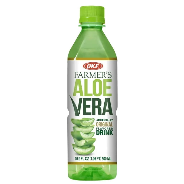 Okf Aloe Vera Drink Original - 16.9 oz