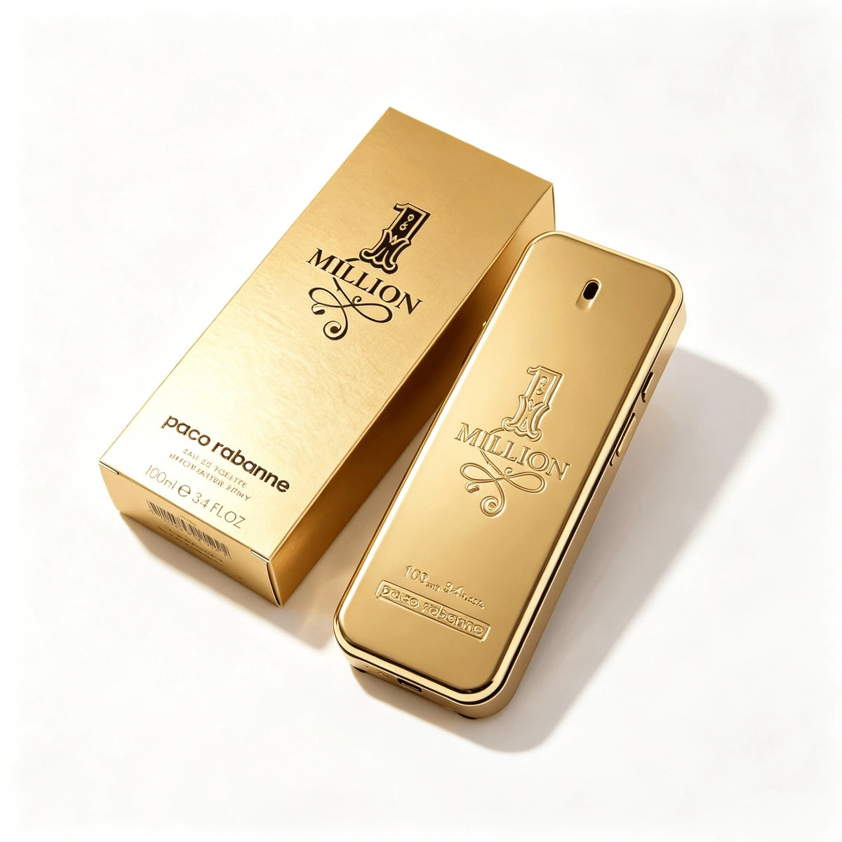 Paco Rabanne 1 Million Eau De Toilette For Men 100ml/3.4oz Daily Campus Commuting, Shopping Trips, Afternoon Tea Dates, Lasting Fragrance, Used For Birthday, Valentine's Day Gifts, Long-Lasting Fragra