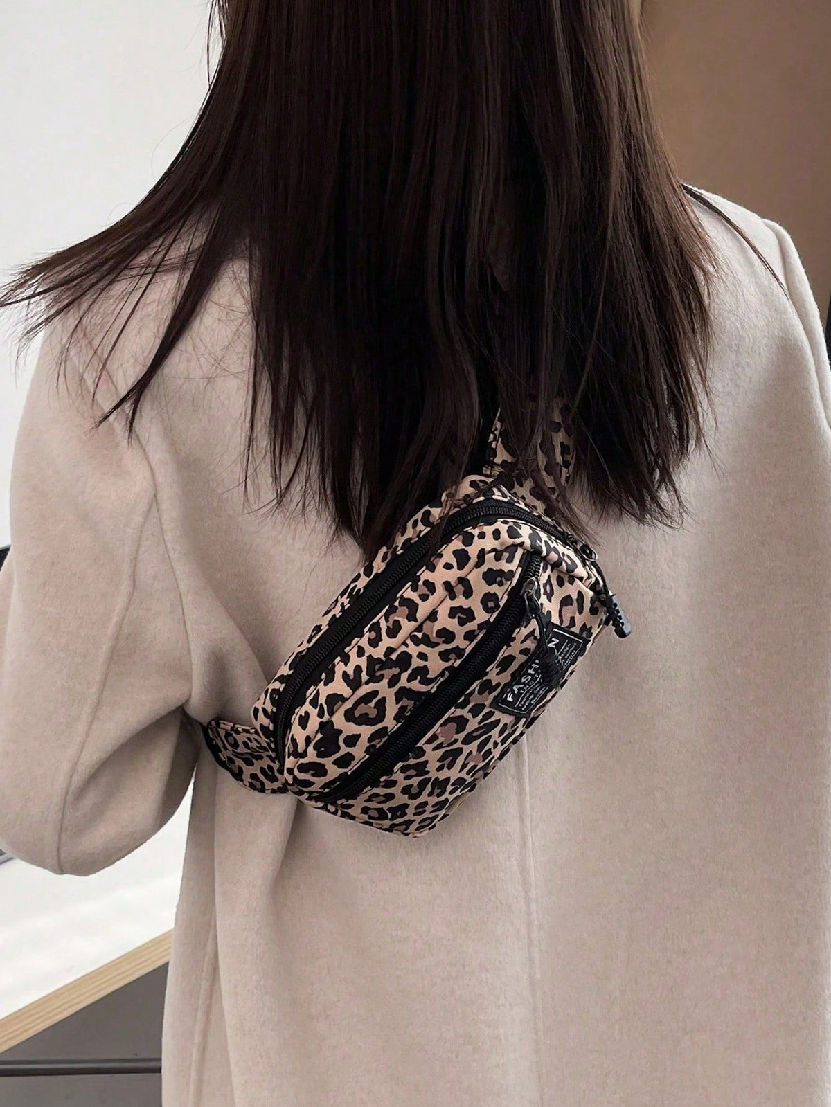 Solid Color Nylon Fabric Fashion Mini Plain Canvas Casual Versatile Tourism Chest Bag/Phone Pouch/Purse For Women