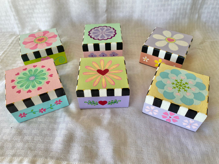 Square Treasure Boxes