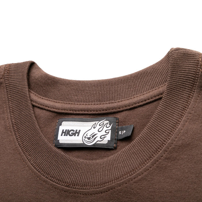Tee Patch Embossed Brown