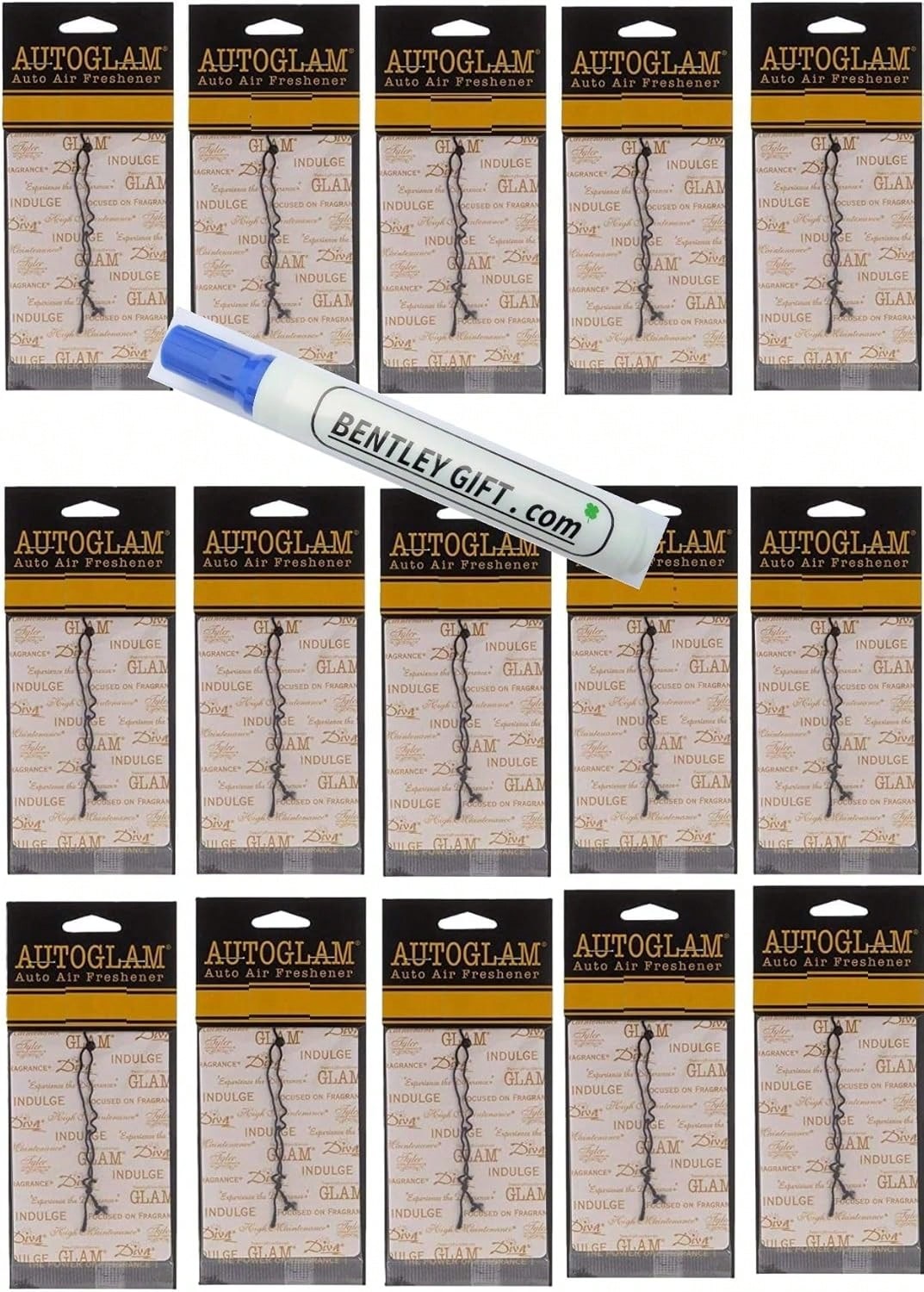 Tyler Candle Company Autoglam Auto Air Freshener 2026 New Scents (Prinstine, Superstar) Sample 2 Scents