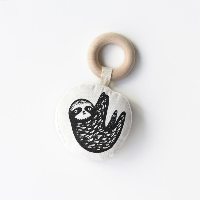 Wee Gallery Organic Baby Teether Sloth