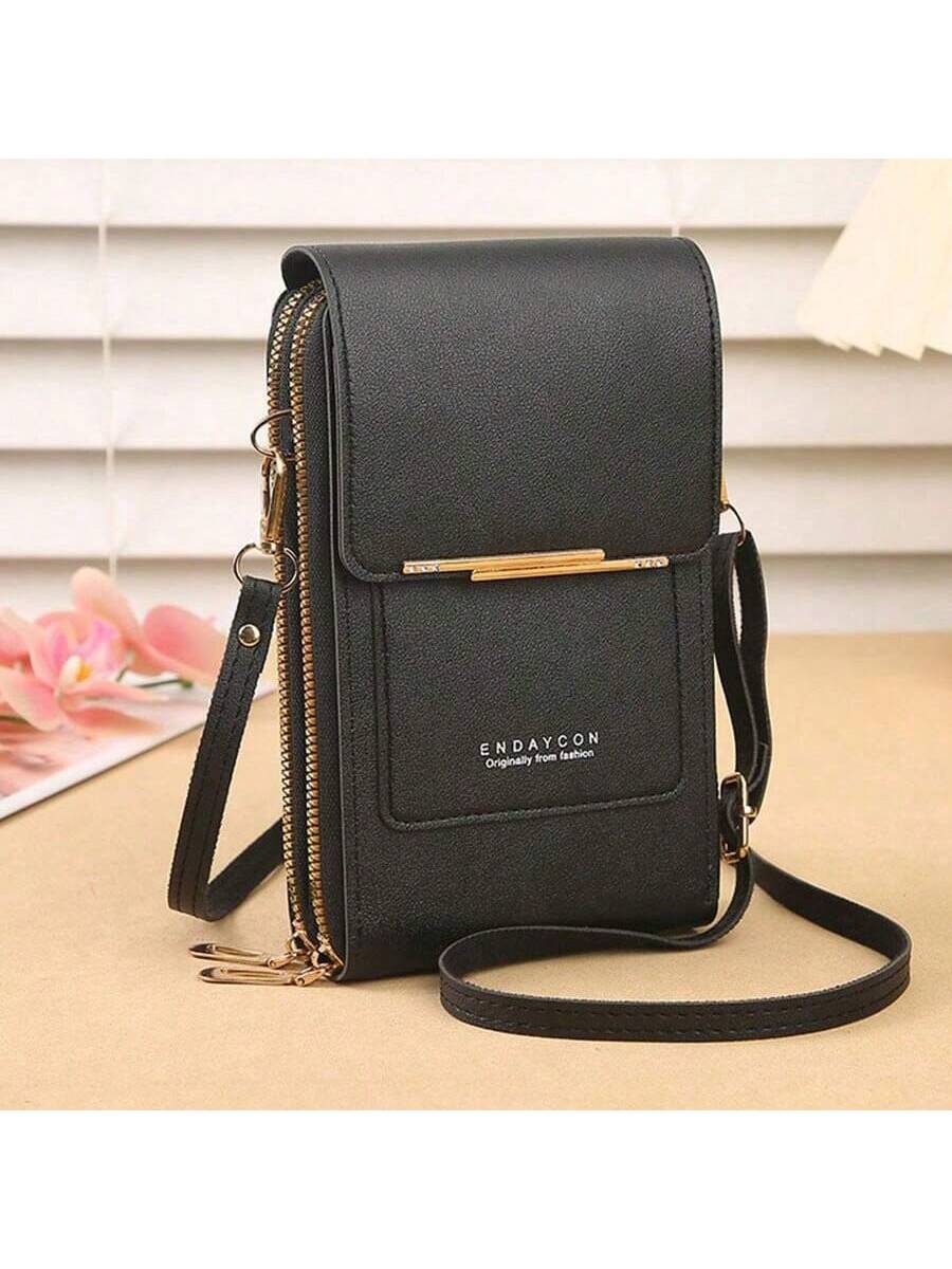 Women Touch Screen Wallet Phone Bag Mini Crossbody Bag Multi-Functional Fashionable Card Holder Vertical Wallet With Phone Pocket For Women Wallet Purse Wallet