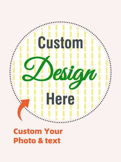 1/20/60/100/240pcs Personalized Labels, Customizable With Any Design, Image, Logo, Text Stickers, Waterproof PVC Material, Suitable For Graduation, Wedding, Birthday And Other Occasions, Can Design Yo