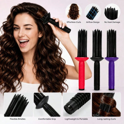 1/2pcs-Airy Fluffy Curling Comb, Curling Hair Styling Tool, Fluffy Styling Machine, Hair Styling Tool