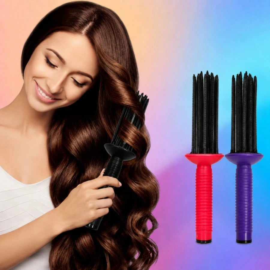 1/2pcs-Airy Fluffy Curling Comb, Curling Hair Styling Tool, Fluffy Styling Machine, Hair Styling Tool