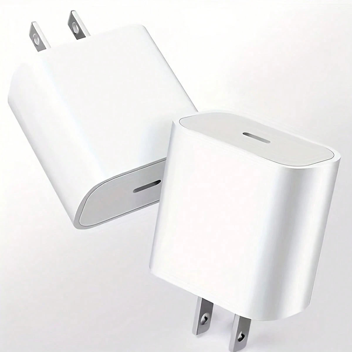 1-2pcs Fast Charging PD 20W Wall Adapter Compatible With IPhone 17 Pro Max/17 Pro/17 Air/17/16/15/14/13/12/11/XS/XR/8/7/6/ S25/S24/S23/S22/S21/S20 Series/ Series Wall Adapter