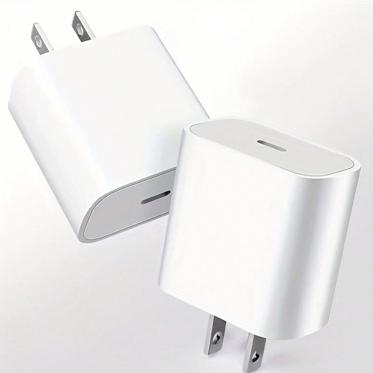 1-2pcs Fast Charging PD 20W Wall Adapter Compatible With IPhone 17 Pro Max/17 Pro/17 Air/17/16/15/14/13/12/11/XS/XR/8/7/6/ S25/S24/S23/S22/S21/S20 Series/ Series Wall Adapter