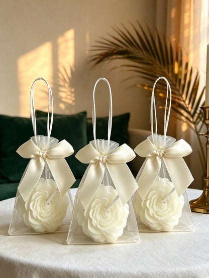 1/3/6 Sets Peony Scented Candles (Peony Scent Limited Edition) Suitable For Students/ Holiday Gifts, Back To School Gifts, Dorm Decor Sets, Halloween Gifts, Halloween, Christmas, Christmas Gifts, Chr