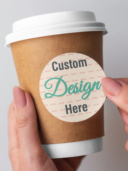 1/48/108/180pcs Personalized Labels- Customizable Stickers, You Can Add Any Text, Images, Custom Thank You Label Stickers, PVC Material, Waterproof, Colorful Customization, Unique Ideal Gift, Suitabl