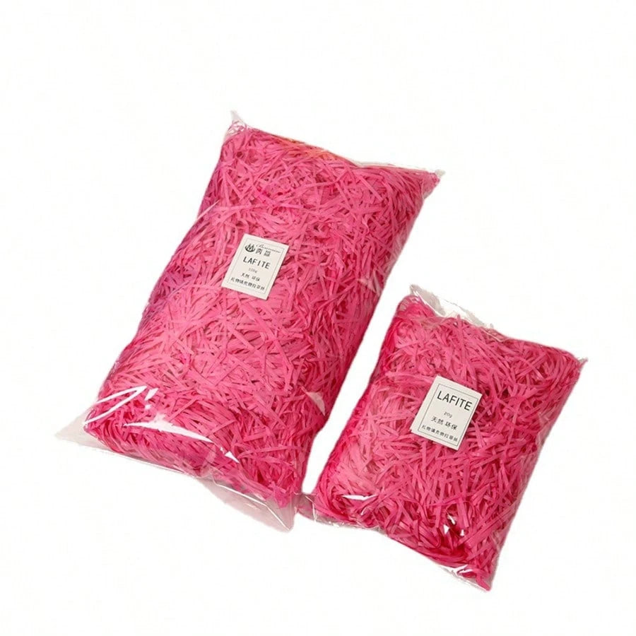 1 Pack 20g Raffia Paper Pulp Shreds Multi-Color Gift Box Filler