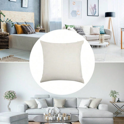 1 Pack 2D Printed Double-Sided Linen Pillow Cover, Zebra Stripe Pattern Decorative Throw Pillow Case For Couch, Bed, Living Room, Bedroom, Home Decor, Insert Not Included