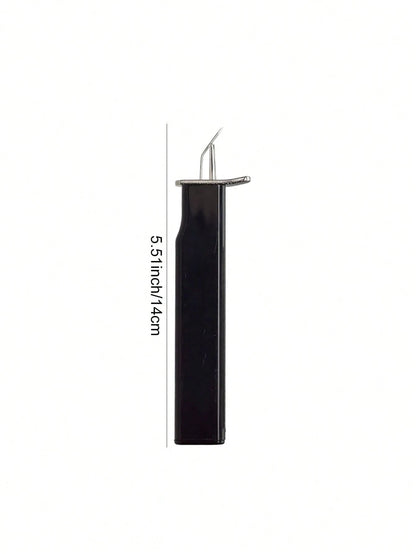 1-Pack DIY Jewelry Making Tool- Bead Knotter, For Bracelets And Silk Thread Crafts, Plastic Material