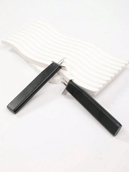 1-Pack DIY Jewelry Making Tool- Bead Knotter, For Bracelets And Silk Thread Crafts, Plastic Material