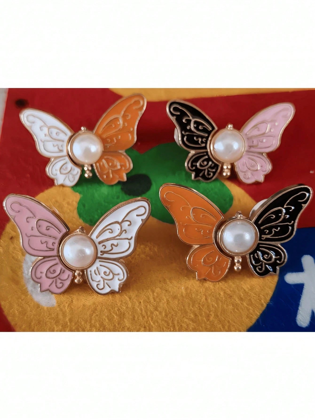 1 Pair Butterfly Buckle Metal Waist Belt, Adjustable Waist Tightener Without Sewing, Pants Waist Tightener