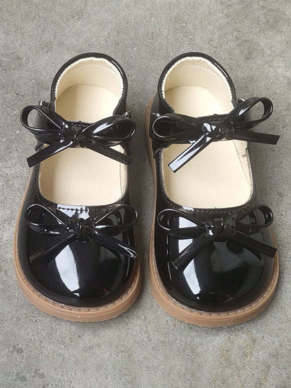 1 Pair Girls' Non-Slip Breathable Mary Jane Shoes, Toddler Walking Shoes, Children Student Shoes, Suitable For Spring, Summer, Autumn