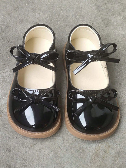1 Pair Girls' Non-Slip Breathable Mary Jane Shoes, Toddler Walking Shoes, Children Student Shoes, Suitable For Spring, Summer, Autumn