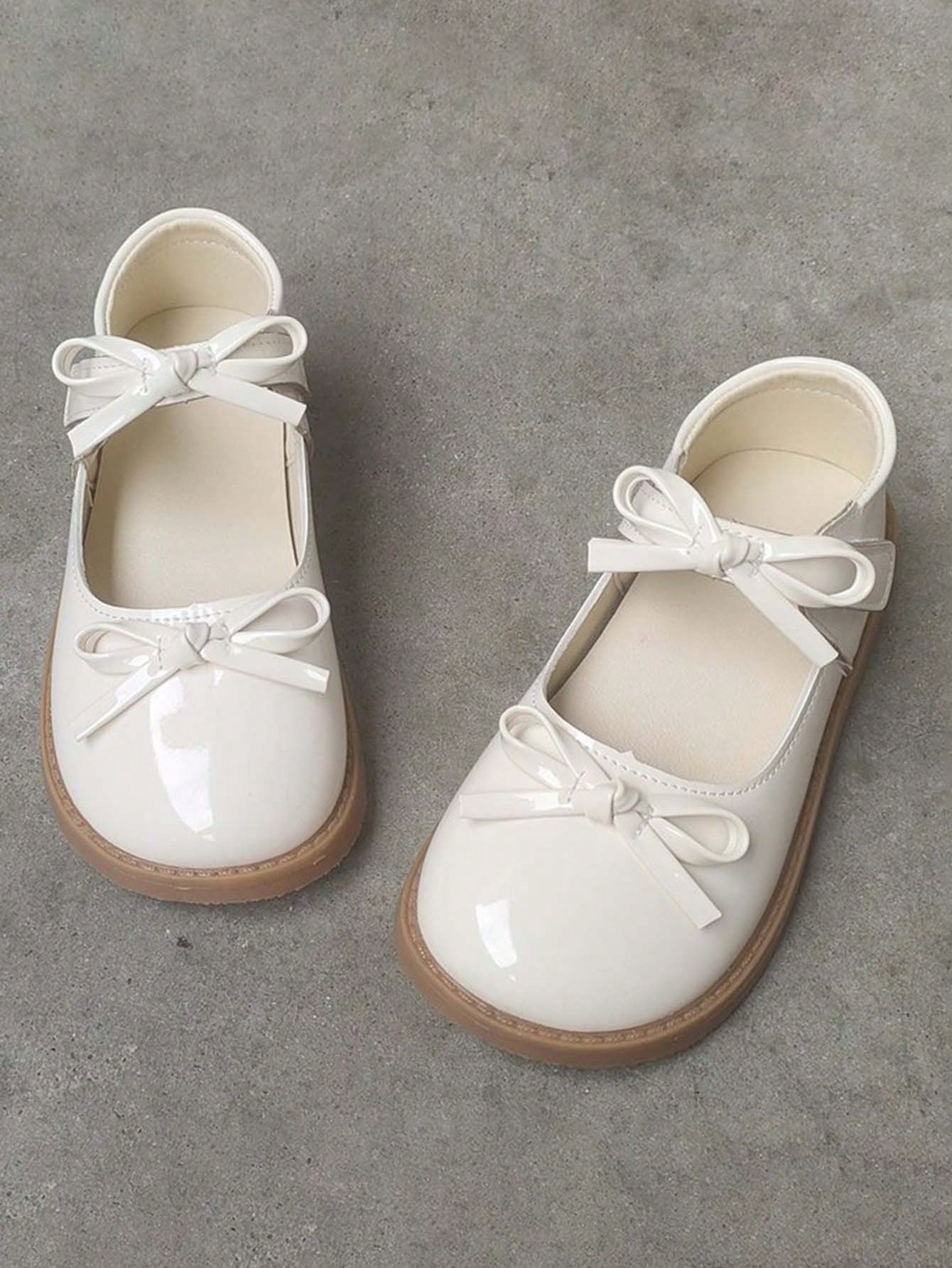1 Pair Girls' Non-Slip Breathable Mary Jane Shoes, Toddler Walking Shoes, Children Student Shoes, Suitable For Spring, Summer, Autumn