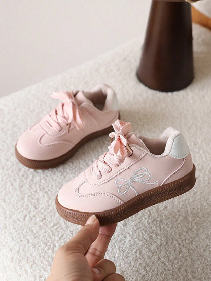 1 Pair Kids' Skate Shoes, Comfortable Soft Sole Versatile Sports Shoes, Outdoor Training Shoes