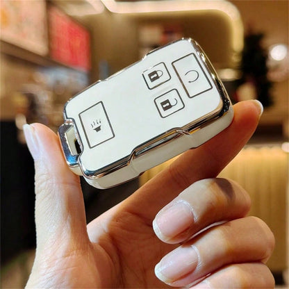 1 Pc 4 Buttons TPU Car Remote Key Case Cover, Suitable For Chevrolet Colorado GMC Sierra Canyon Accessories