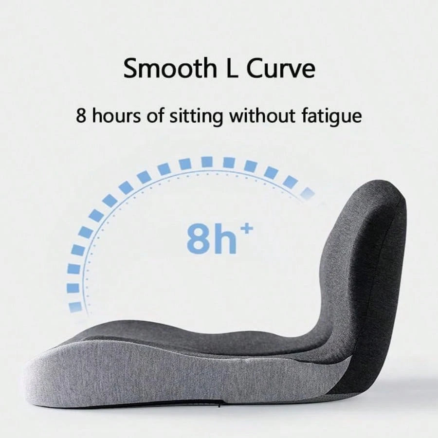 1 Pc Comfortable Back Support Seat Cushion- Soft, Supportive Pad For Office Chairs, Gaming Chairs, And Long Sitting Sessions- Ideal For Driving, Desk Work, And A Perfect Back-To-School Gift Chair Cush