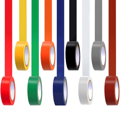 1 Roll 2000cm Colorful Electrical Tape, Insulating Tape With UV And Oil Resistant Properties, Suitable For Most Household, Commercial And Industrial Environments