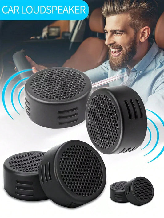 1 Set Universal Car Tweeters Car High Fidelity Audio Speakers High-Power Mini Dome Speakers