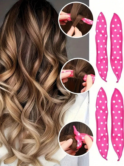 10/15pcs Heatless Sponge Hair Curlers, Sleeping Hair Curlers, Suitable For All Hair Types, Perfect For Big Waves And Overnight Curls, Ideal For Slouchy People. Suitable For Daily Hair Curling, As A Gi