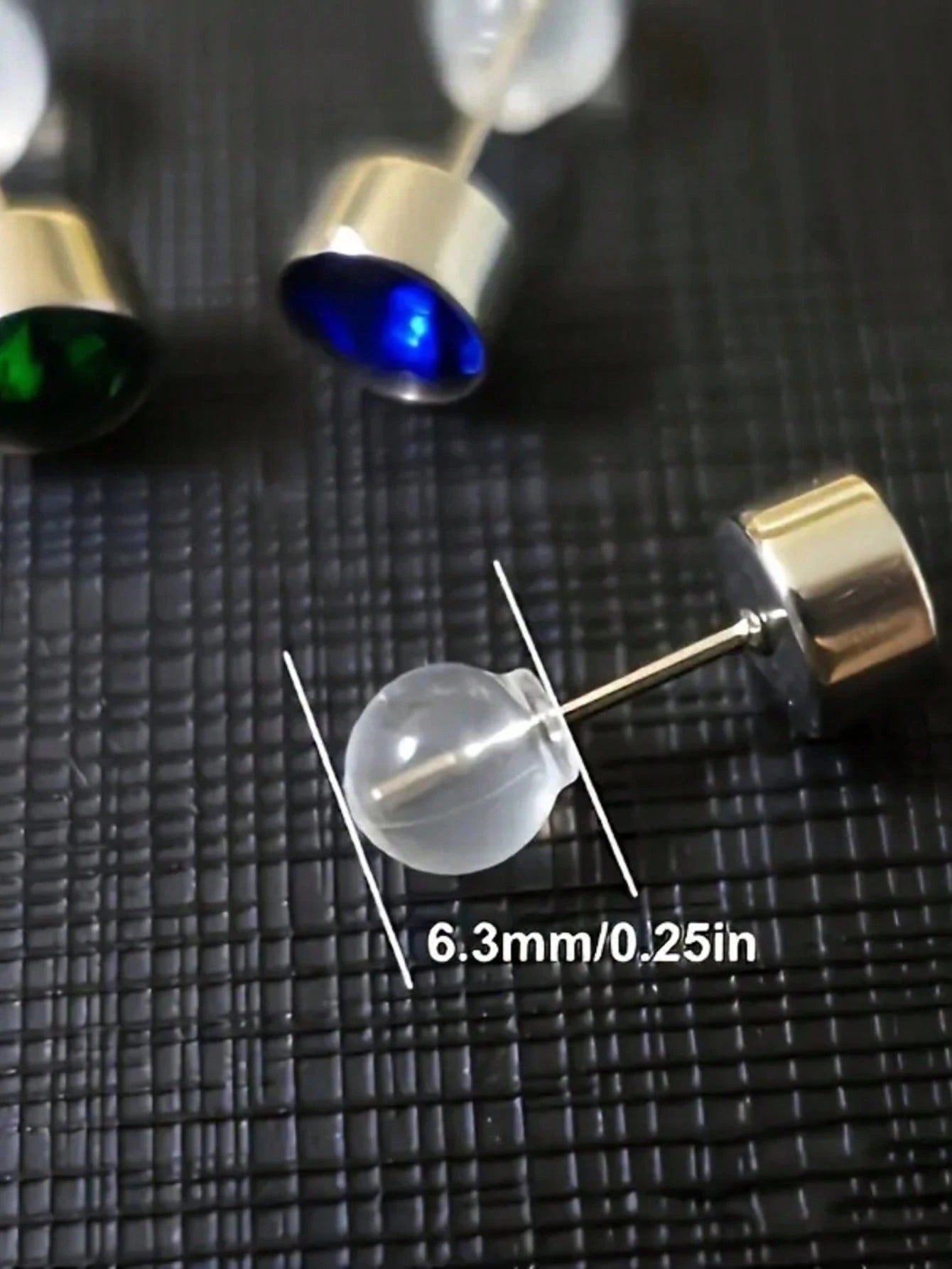 10/20/50/100/500pcs Soft & Comfortable Non-Piercing Earring Backs, Earring Stud Replacement Backs, Soft Transparent Earring Backs For DIY Jewelry Making (1000g For Wholesale Price)