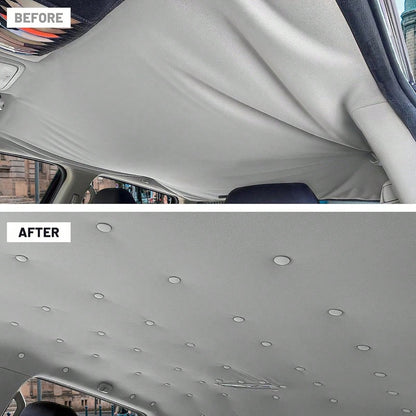 10 Pieces Of Car Roof Lining Clips Kit, Universal Quick-Install Fasteners, For Repairing The Sagging Of The Car Roof Lining, Car Interior Repair Set, Eliminating Rattling Sounds, An Ideal Easter Gift