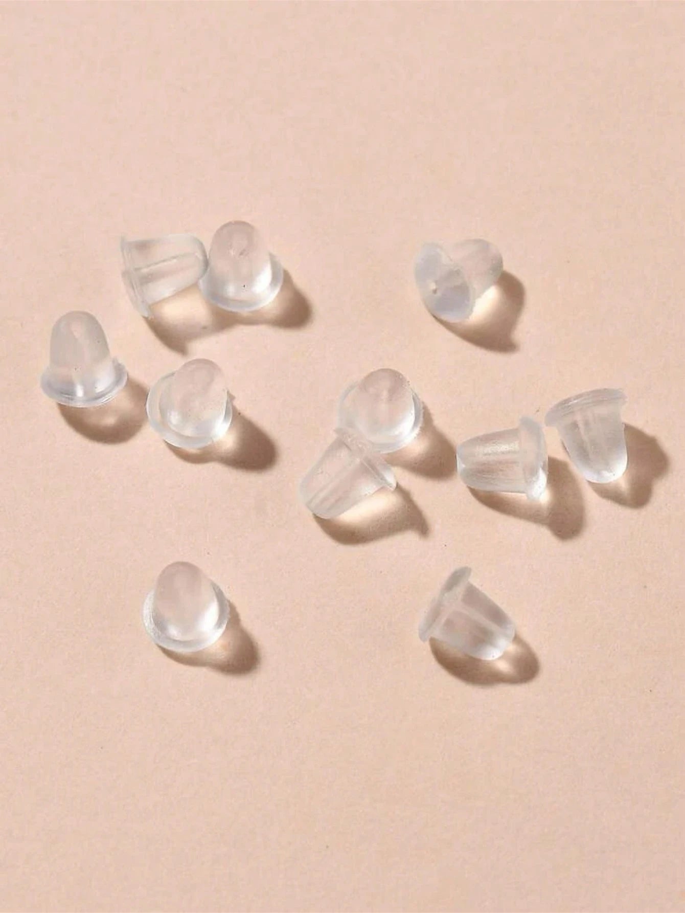 100-1200pcs Silicone Earring Backs- Low Allergy Clear Earring Stoppers, With Storage Box, Suitable For DIY Jewelry Making, Earring Safety Clips, Ideal For Halloween And Christmas Craft Materials