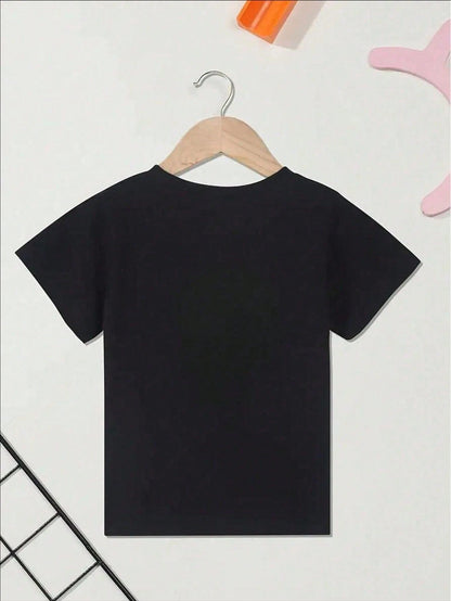 100% Cotton 'You Are' Motivational T-Shirt For Girls- Colorful Stars And Confetti Graphic, Soft And Breathable Crew Neck Top, Perfect For Everyday Wear, All-Season Comfort Kids Clothes Boys