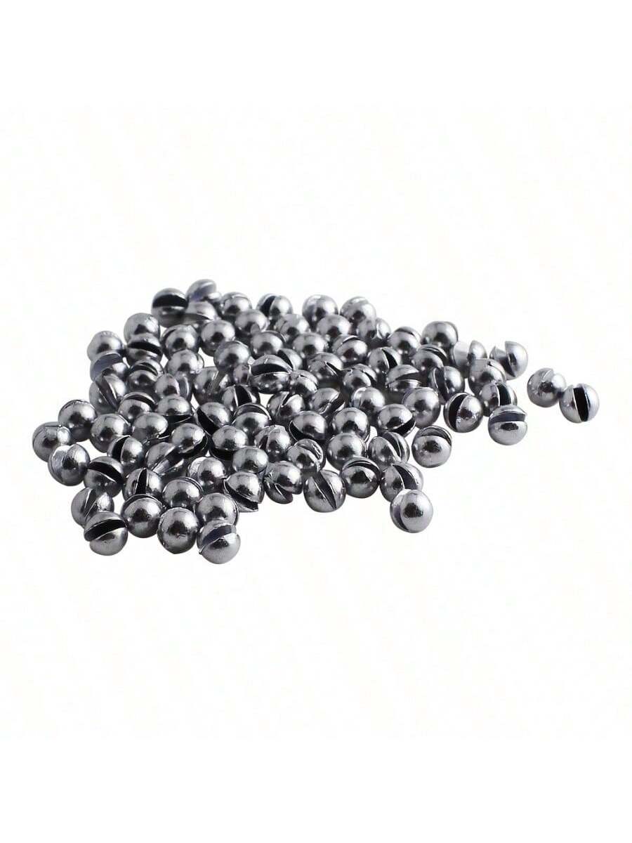 100pcs/205pcs Weight Sinkers, 5 Sizes Lead Weights, Round Split Shot Sinkers, Removable Fishing Weights Sinkers