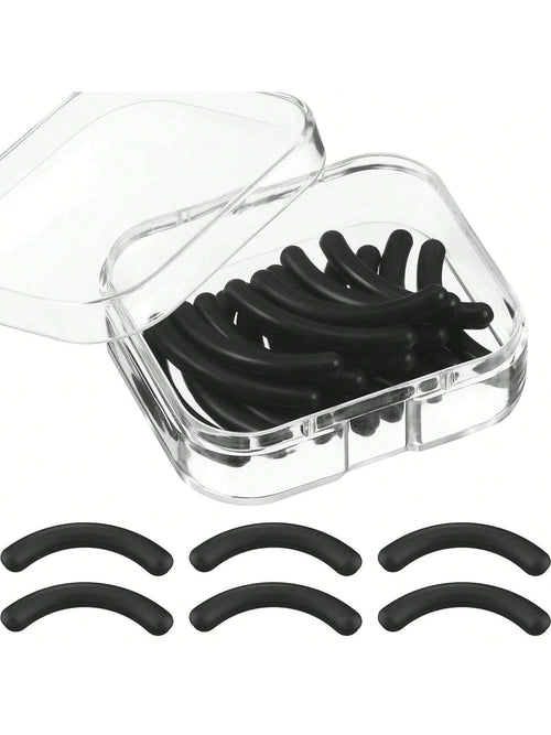 100pcs/50pcs/10pcs Eyelash Curler Replacement Silicone Rubber Pads, Suitable For Universal Eyelash Curlers