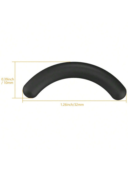 100pcs/50pcs/10pcs Eyelash Curler Replacement Silicone Rubber Pads, Suitable For Universal Eyelash Curlers