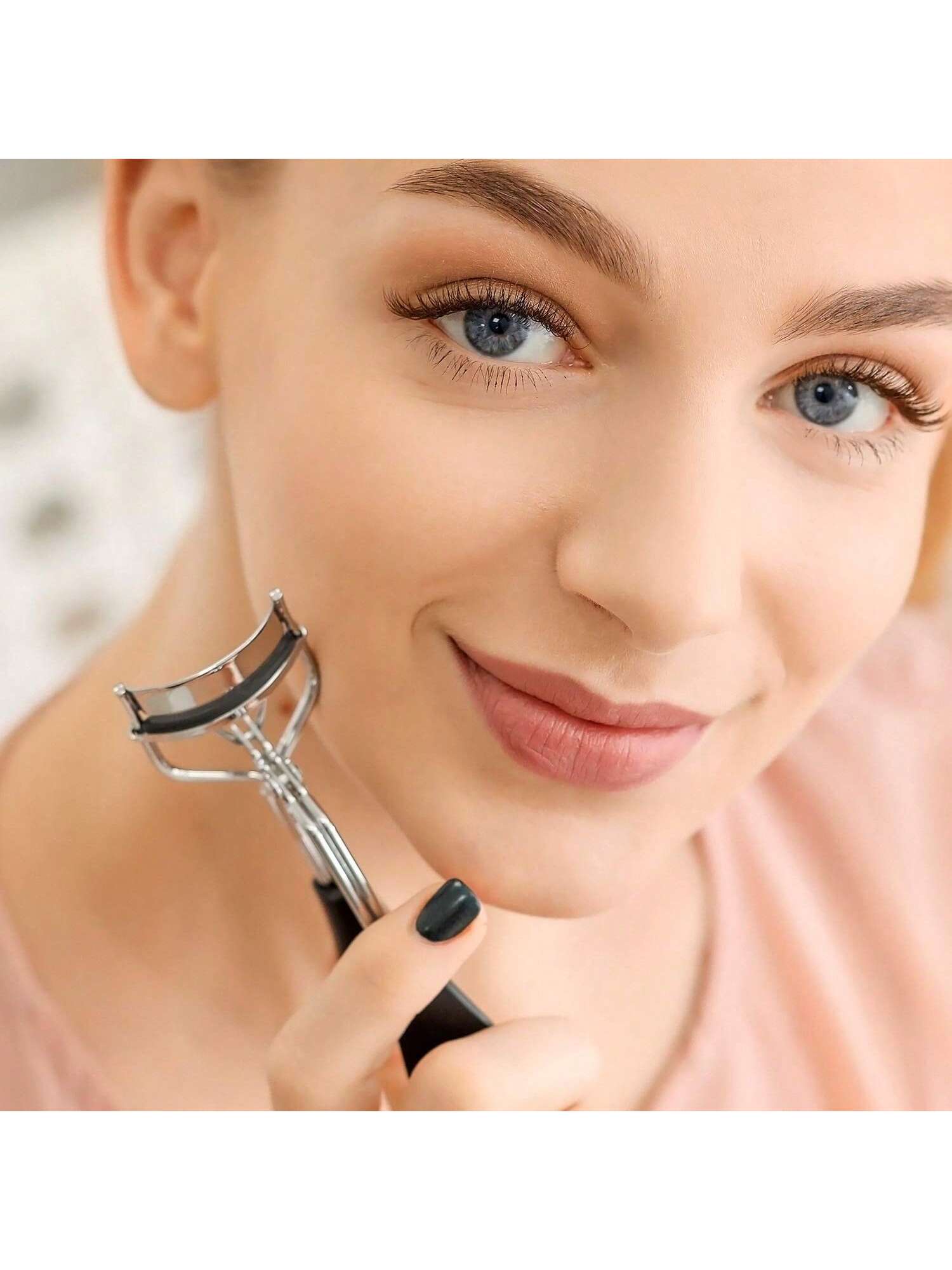 100pcs/50pcs/10pcs Eyelash Curler Replacement Silicone Rubber Pads, Suitable For Universal Eyelash Curlers