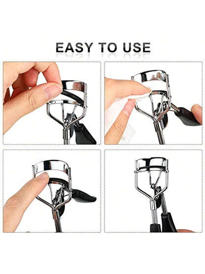 100pcs/50pcs/10pcs Eyelash Curler Replacement Silicone Rubber Pads, Suitable For Universal Eyelash Curlers