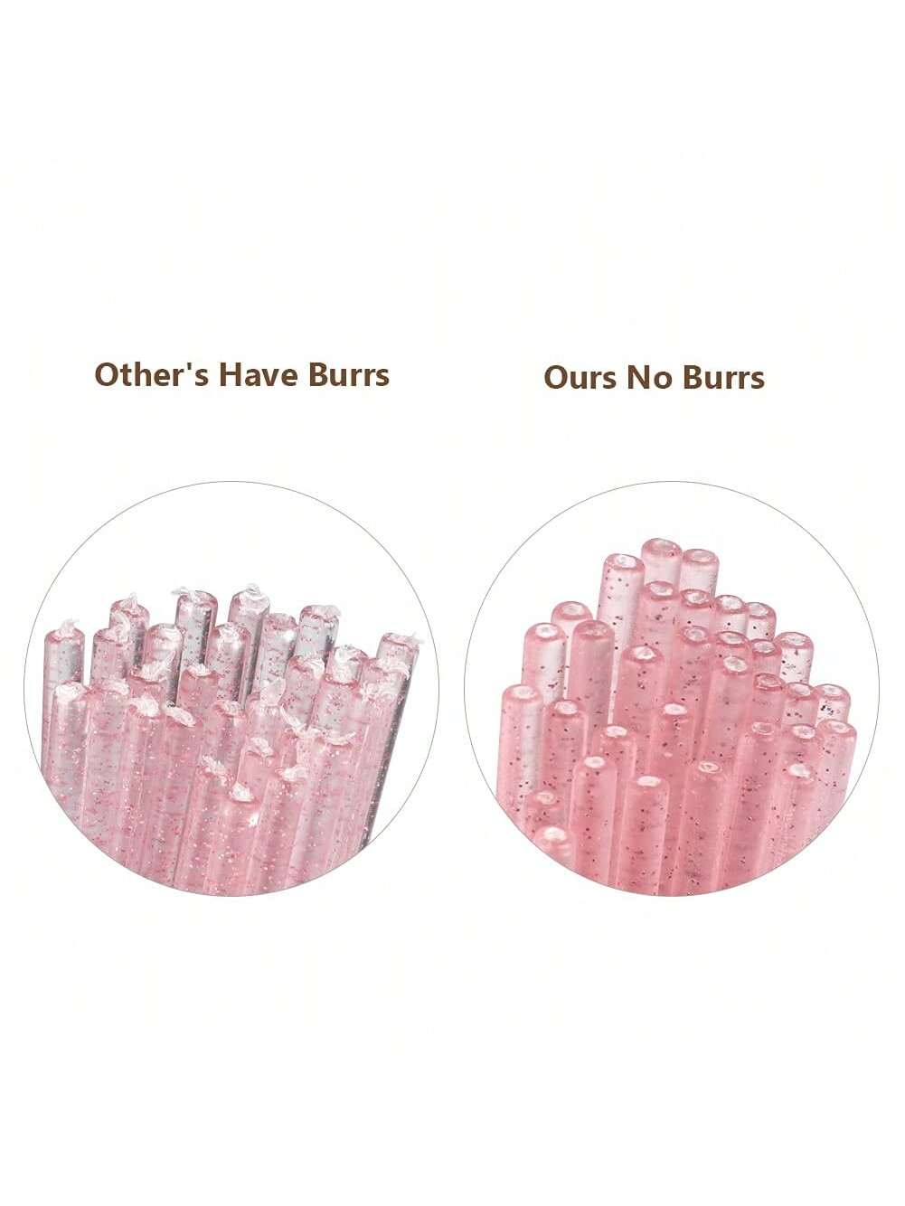 100pcs Disposable Makeup Brush Miniature Smudge Brush, 100pcs Flexible Ultra-Fine Mascara Wand For Mascara Brush, Eyebrow Brush, Makeup Brush, Eyelash Comb