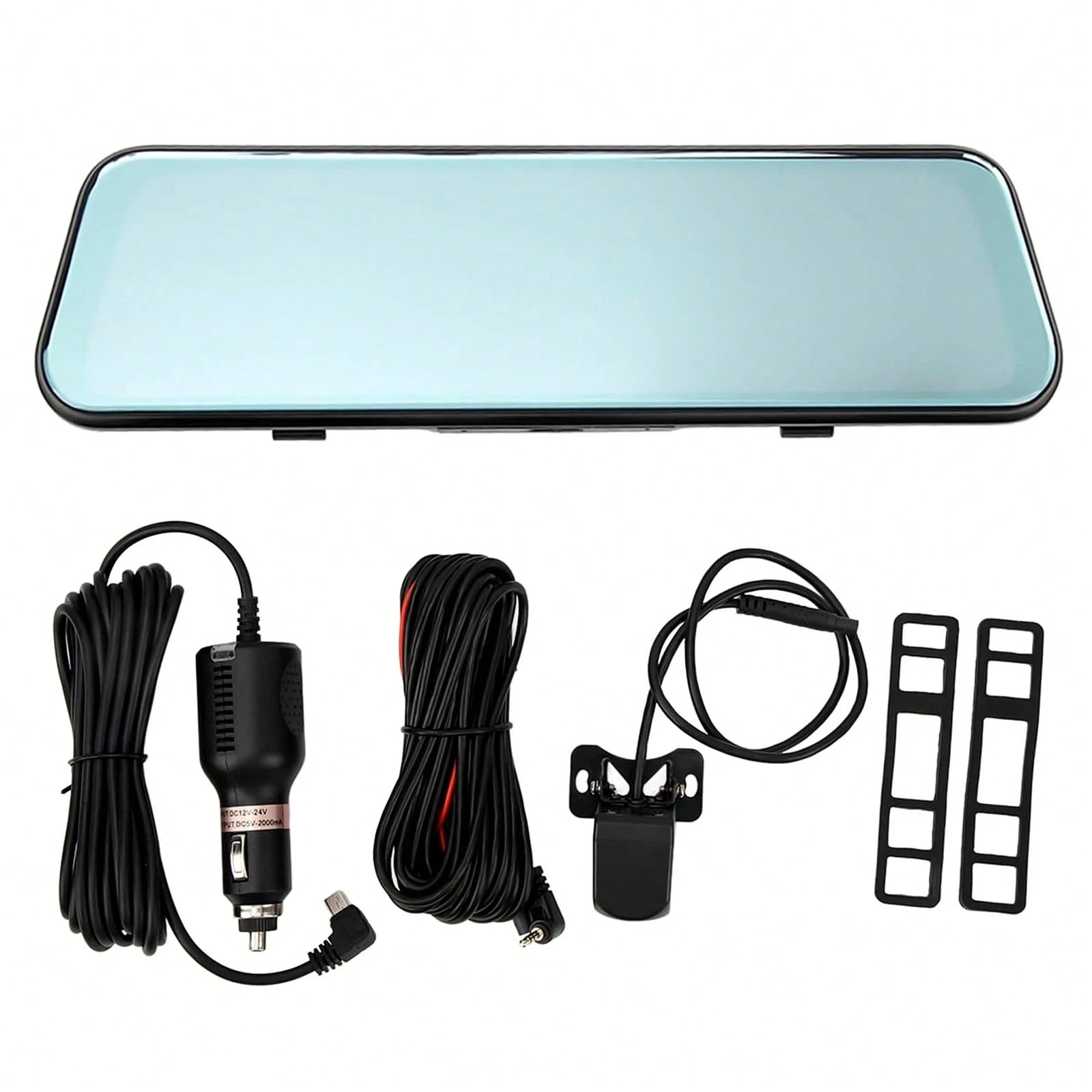 1080P Full HD Front And Rear Dash Cam, Dash Cam For Car, 9.6 Inches IPS Display Supports Loop Recording, Touchscreen Design, Dual Driving Recorder With 32GB SD Card, Features A Touchscreen Design, Wa